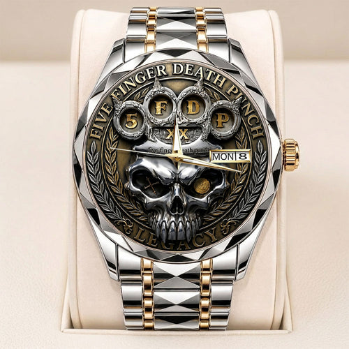 Five Finger Death Punch Alloy Luxury Quartz Watch - GNE8049