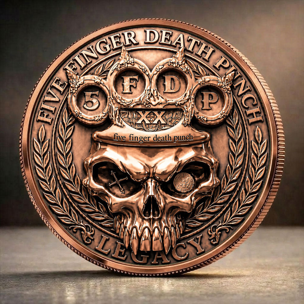 Five Finger Death Punch Commemorative Coin – GNE8044