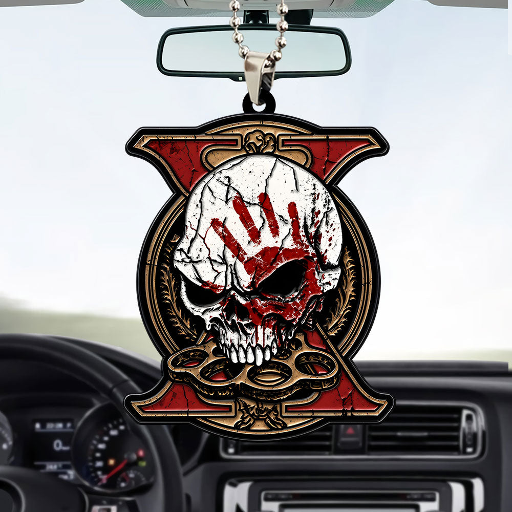 Five Finger Death Punch Custom shape 2-sided Acrylic Car Ornament – GNE8073
