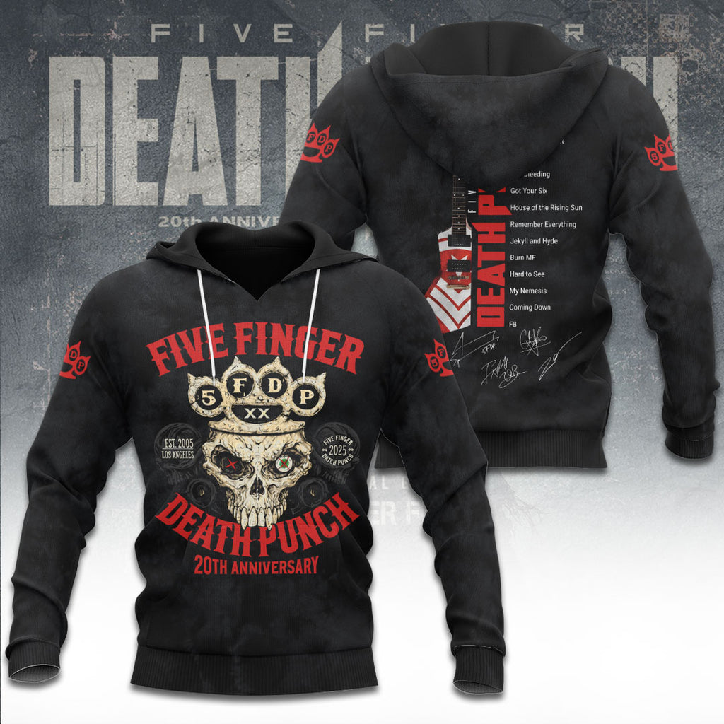 Five Finger Death Punch Tour 2026 3D Apparel – TANTN20402