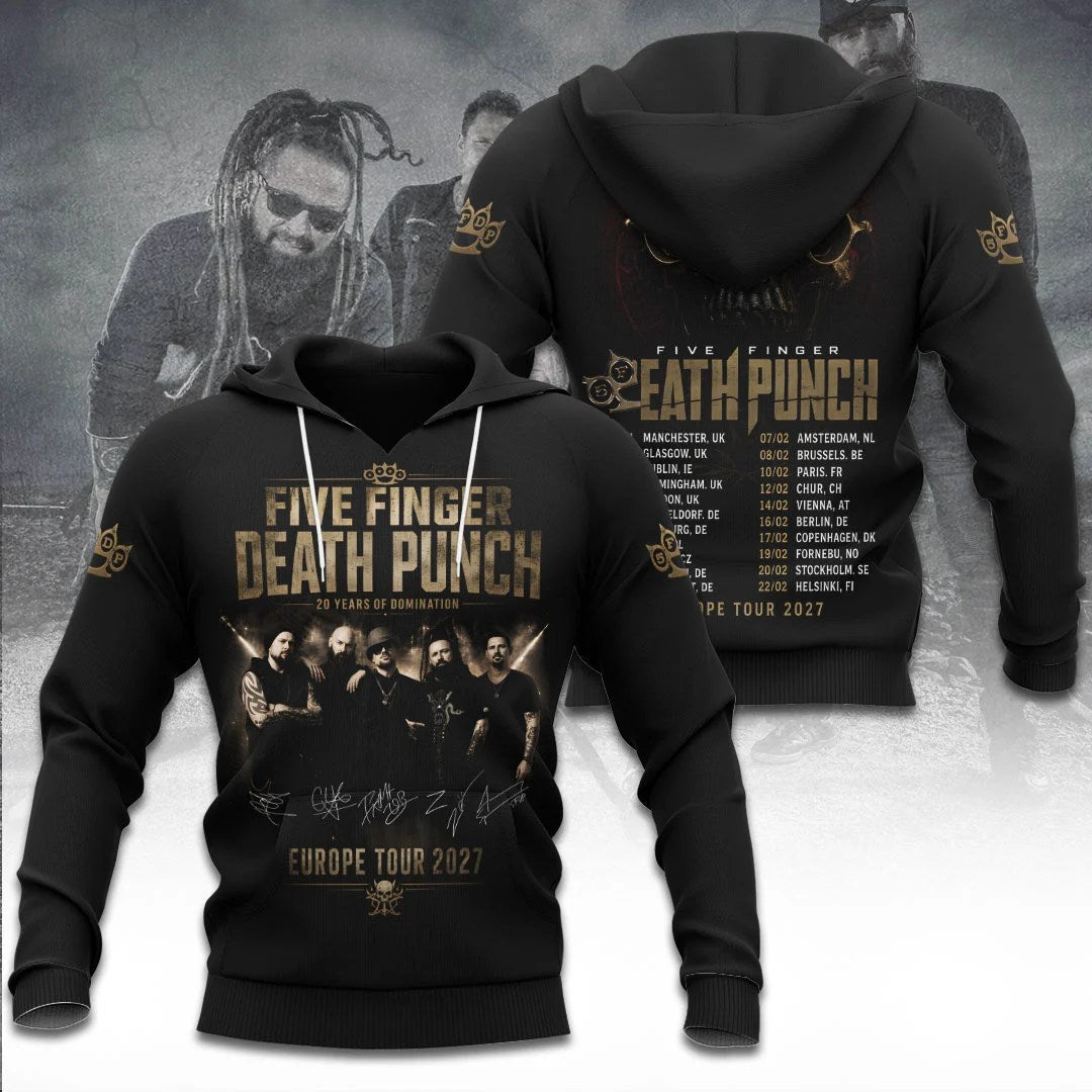 Five Finger Death Punch Tour 2027 3D Apparel – TANTN25329