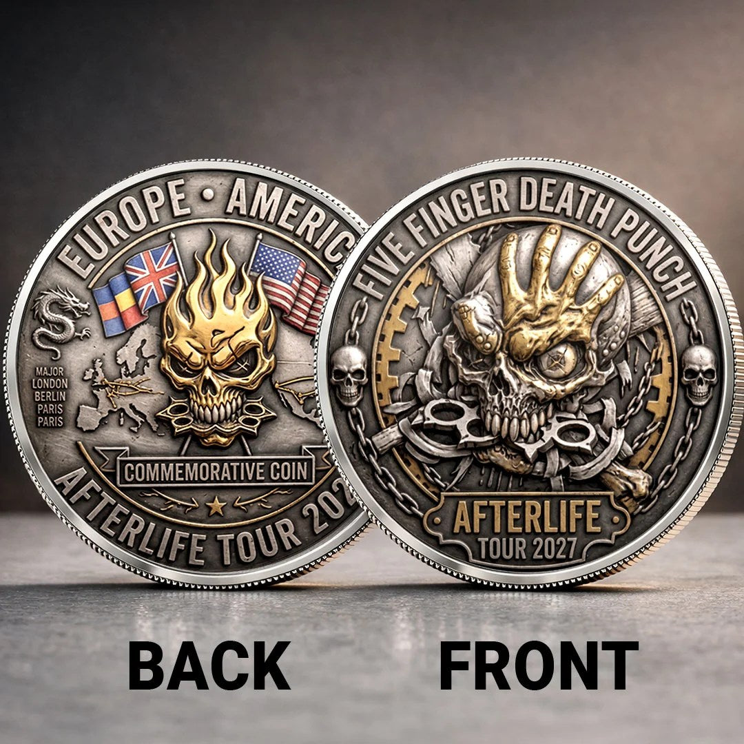 Five Finger Death Punch Tour 2027 Commemorative Coin – TANTN25250