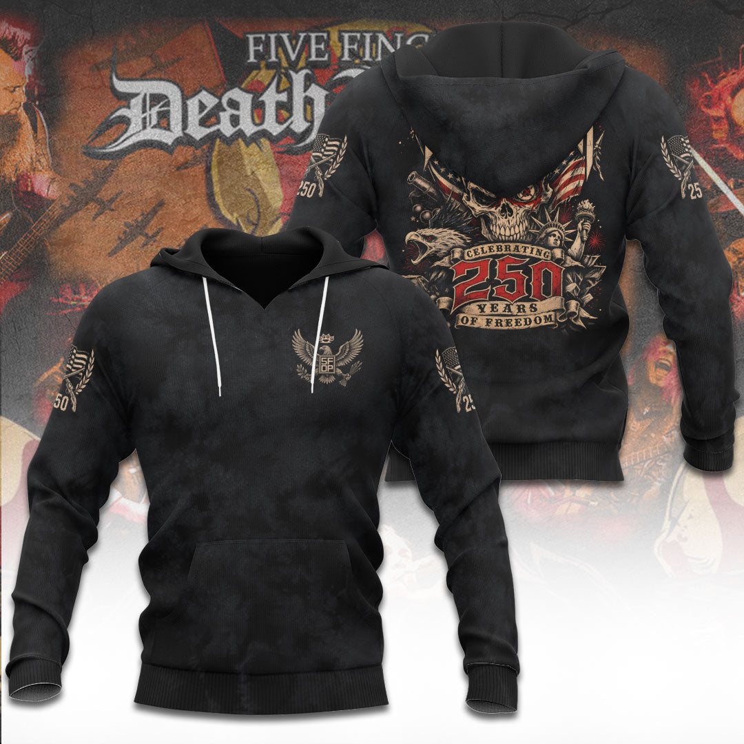Five Finger Death Punch 250th Years of Freedom 3D Apparel – GNE8071