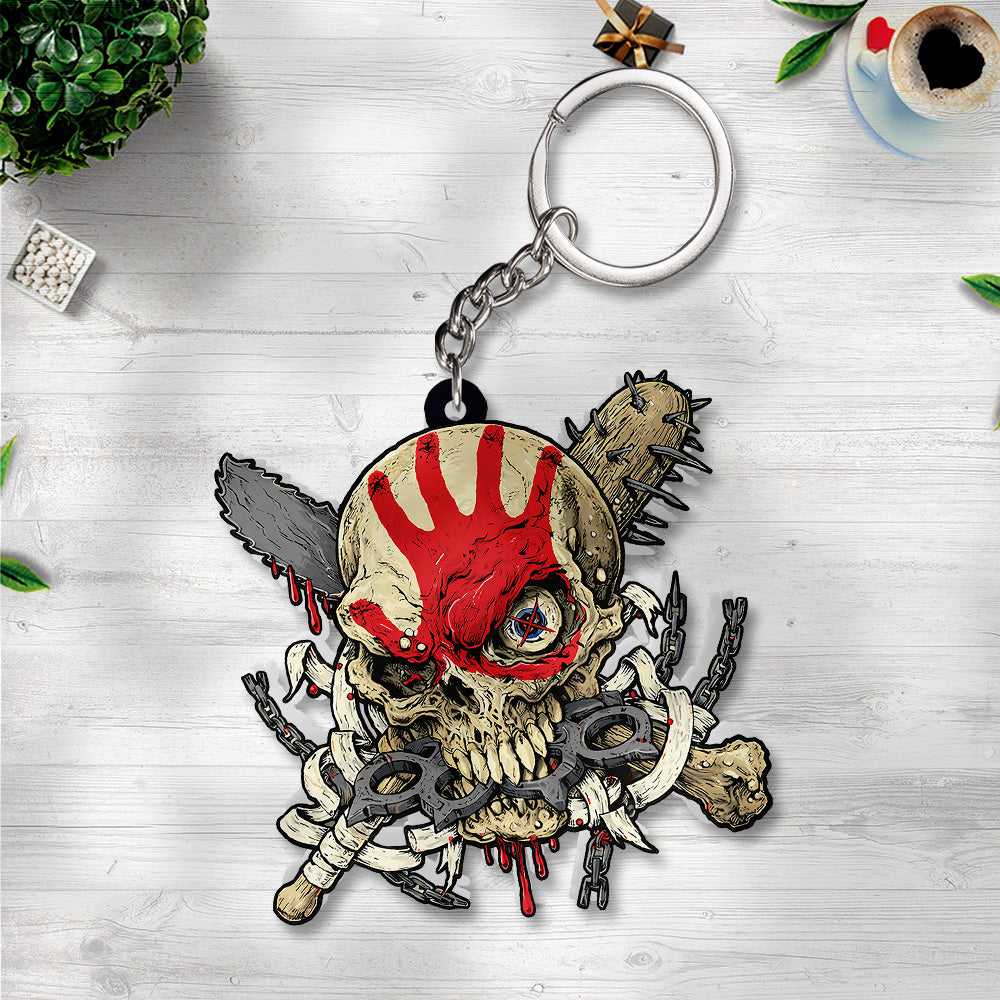 Five Finger Death Punch Tour 2026 Custom Shape 2-sided Keychain – GNE4863