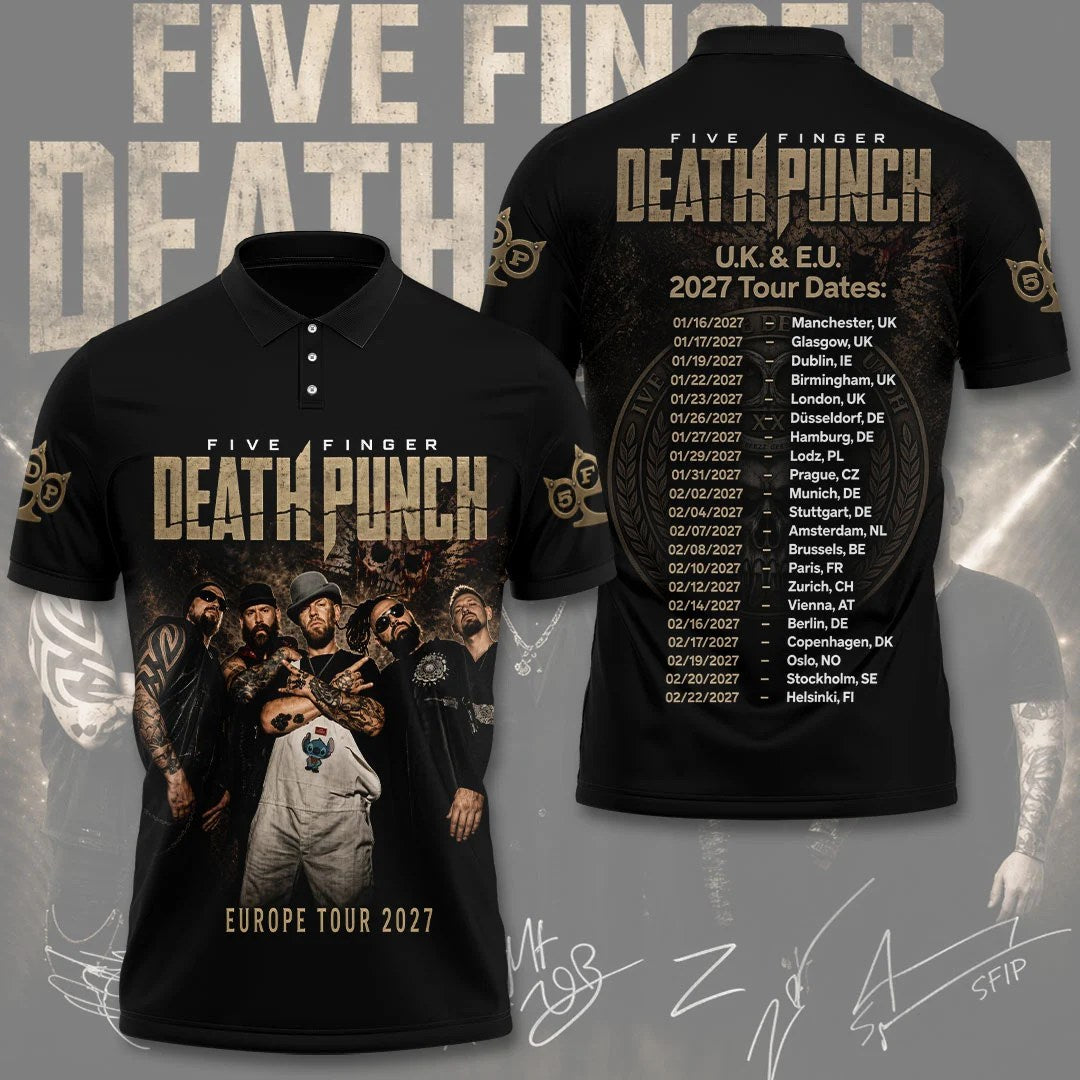 Five Finger Death Punch Tour 2027 3D Apparel – TANTN25328