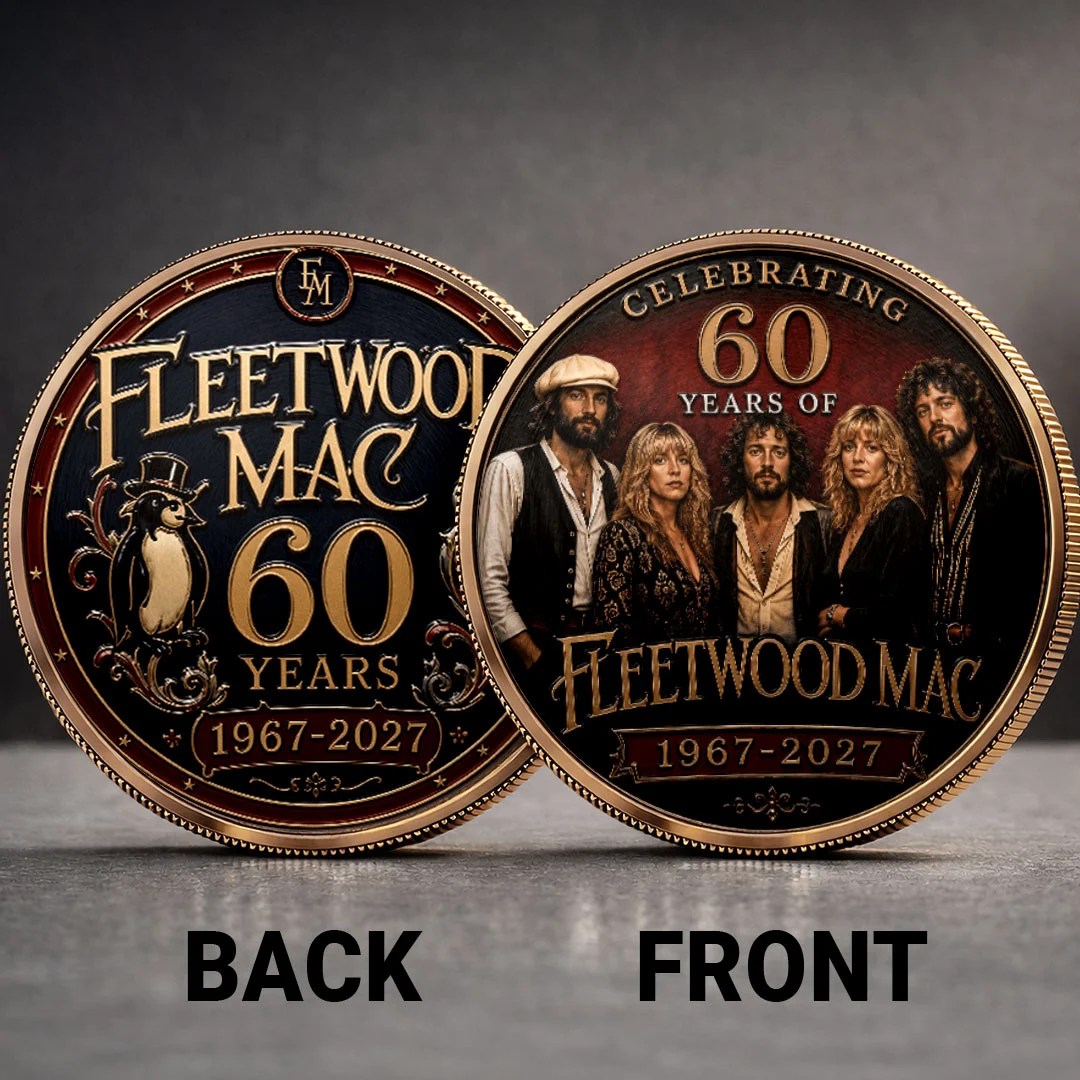 Fleetwood Mac Band 60th Anniversary Commemorative Coin – TANTN25024