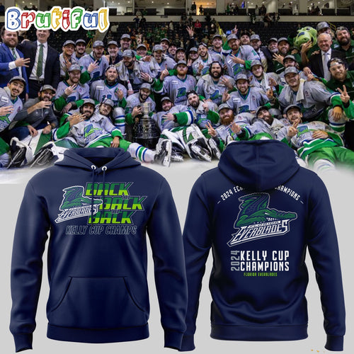 Florida Everblades 2024 Kelly Cup Champions Hoodie T-Shirt