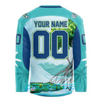 Florida Everblades 239 Away Custom Name Hockey Jersey
