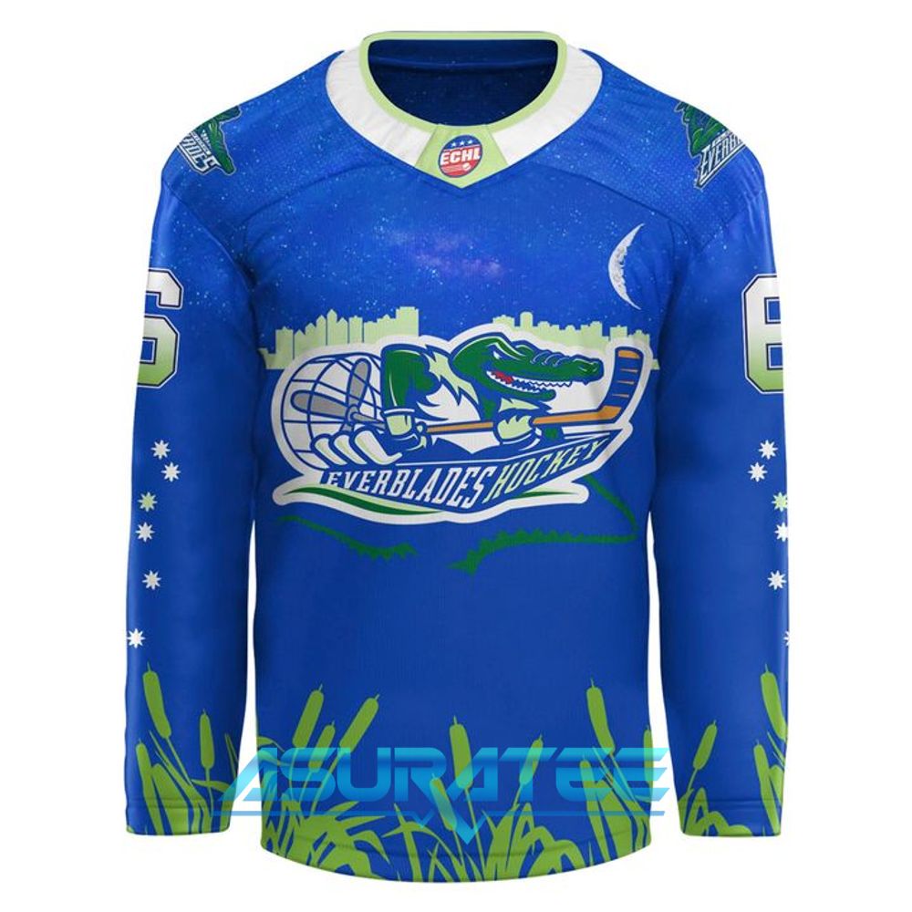 Florida Everblades x Jordan Sambrook Home 239 Hockey Jersey