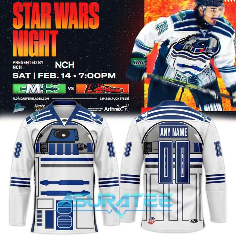 Florida Everblades x Star Wars Night 2026 Special Hockey Jersey