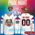 Florida Panthers 2026 Pride Night Limited Edition Hockey Jersey