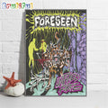 Foreseen Untamed Force 2024 Wall Art Poster Canvas