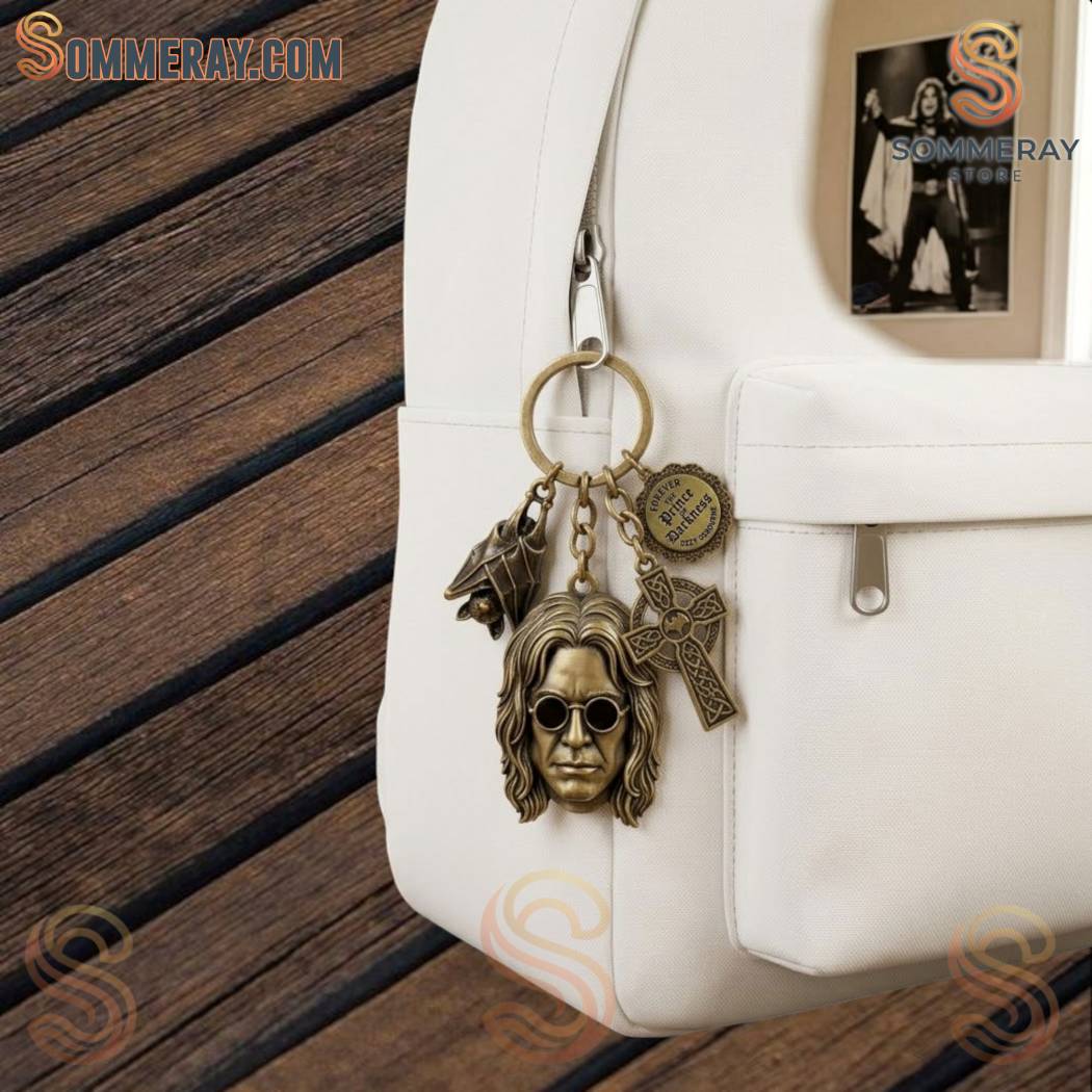 Forever The Prince Of Darkness Ozzy Osbourne Keychain