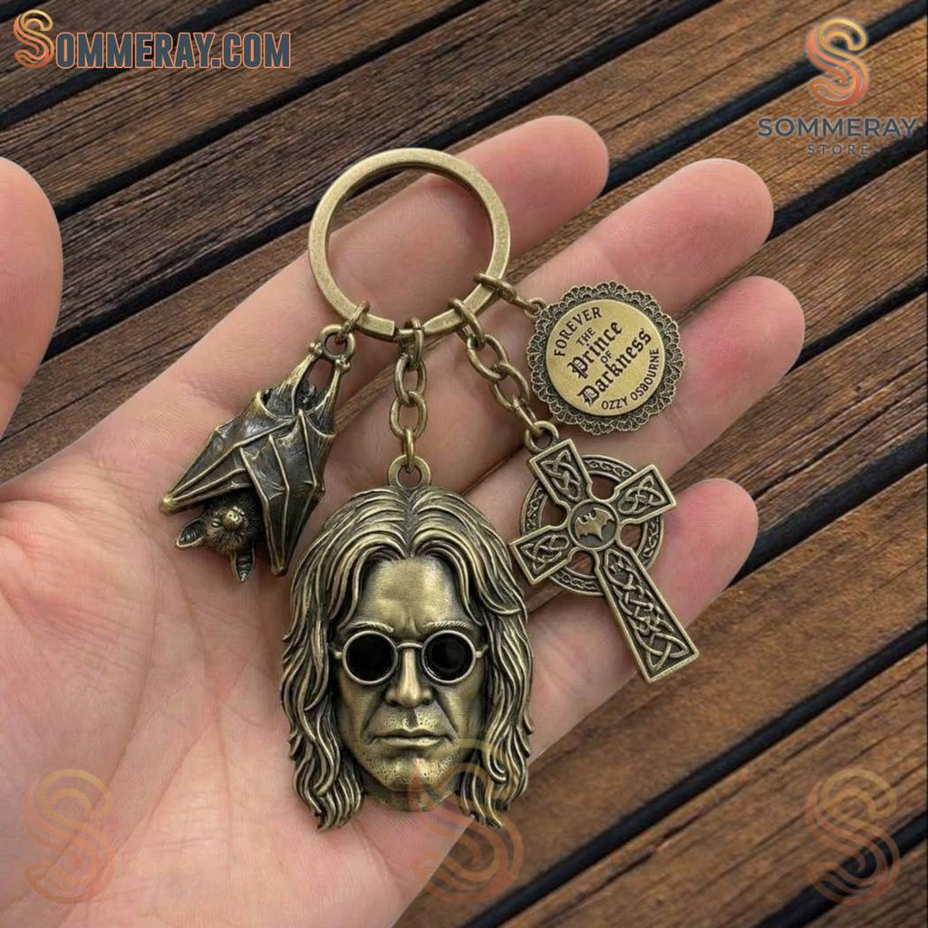 Forever The Prince Of Darkness Ozzy Osbourne Keychain