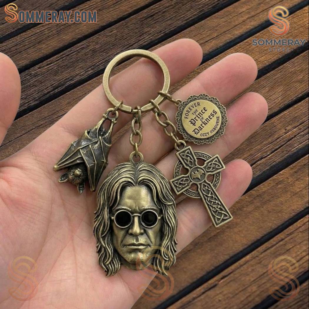 Forever The Prince Of Darkness Ozzy Osbourne Keychain
