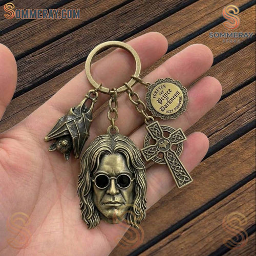 Forever The Prince Of Darkness Ozzy Osbourne Keychain