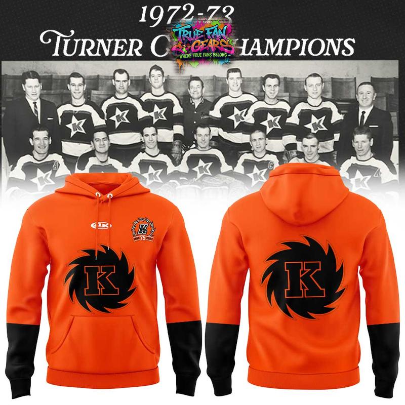 Fort Wayne Komets Throwback Anniversary Season 1963 Turner Cup Champions Hoodie
