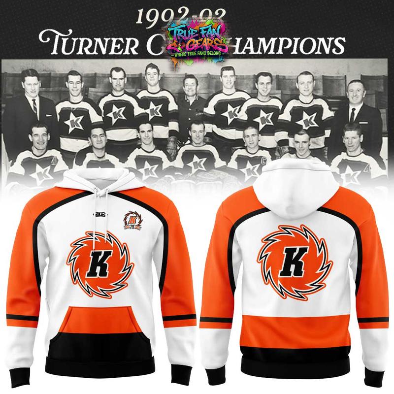 Fort Wayne Komets Throwback Anniversary Season 1963 Turner Cup Champions Hoodie