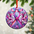 Breast Cancer Awareness Fixed Shape 2-Side Printed Acrylic Ornament – GNE 1829