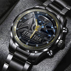 Star Trek Black Stainless Steel Watch - GNE7742