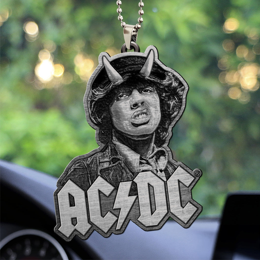 4PCS AC/DC Custom Shape 1-Side Printed Acrylic Car Ornament – GNENEW773