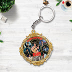 Elvis Presley Custom Shape 2-sided Keychain – GNENEW820
