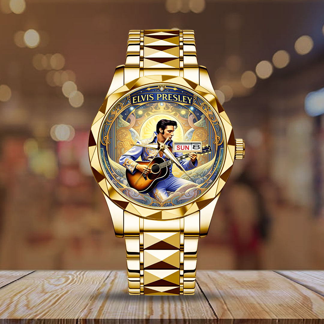 Elvis Presley Alloy Luxury Quartz Watch – GNENEW823