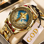 God Is Good Alloy Luxury Quartz Watch – TMTHU 293
