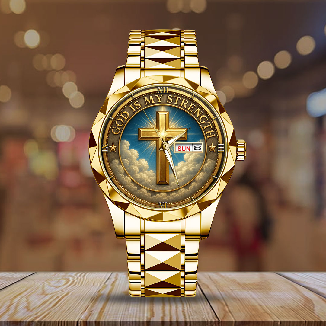 God Is Good Alloy Luxury Quartz Watch – TMTHU 293
