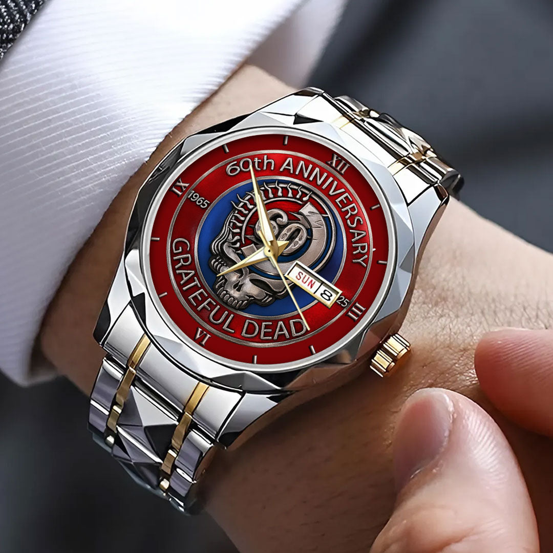Grateful Dead 60th Anniversary Alloy Luxury Quartz Watch – TMTHU1785