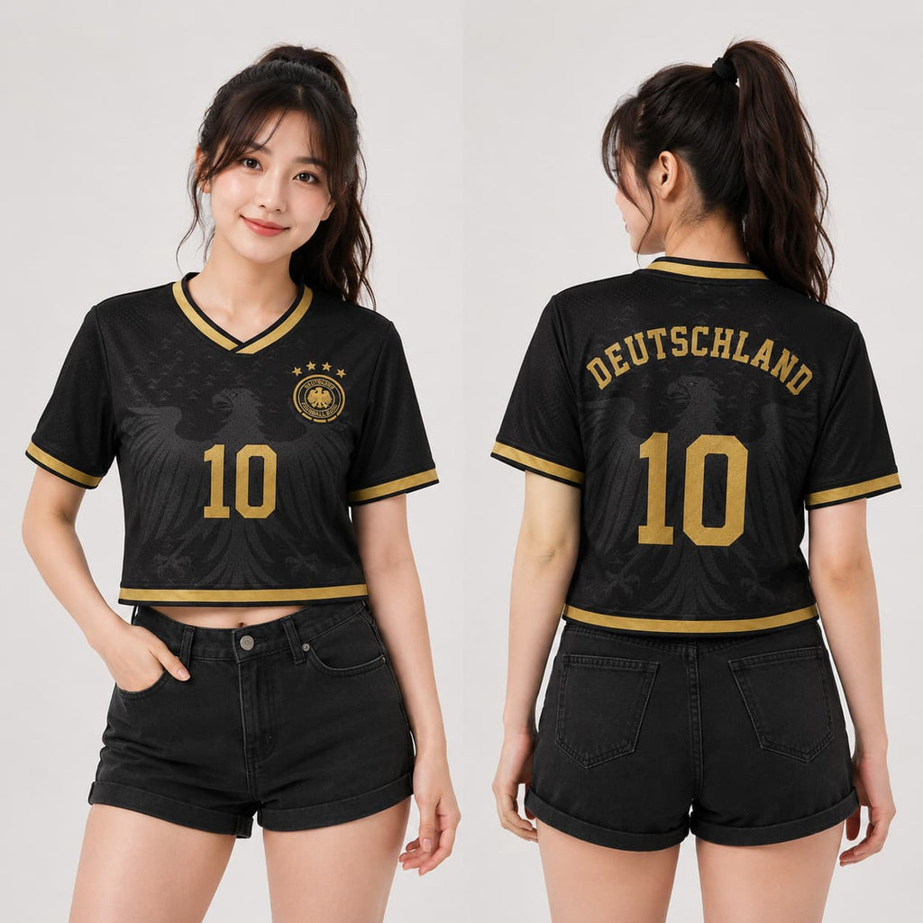 Germany World Cup 2026 Crop Top Jersey