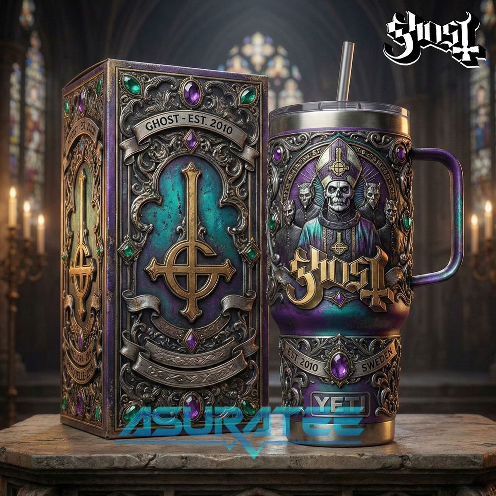 Ghost Sweden Band 2026 Limited Edition YETI Tumbler