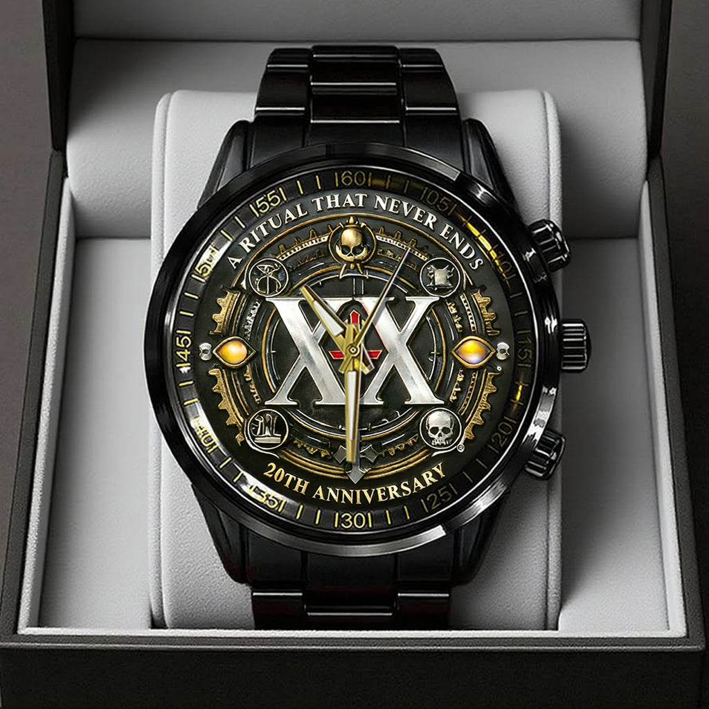 Ghost Band 20th Anniversary 2026 Black Stainless Steel Watch – TANTN19856