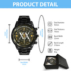 Ghost Band 20th Anniversary 2026 Black Stainless Steel Watch – TANTN19856