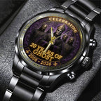 Ghost Band 20th Anniversary Black Stainless Steel Watch - TANTN24530