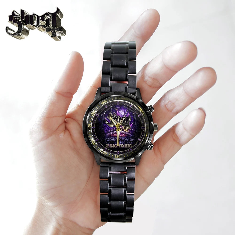 Ghost Band 2 Big To Rig Black Stainless Steel Watch - GNE8367