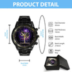 Ghost Band 2 Big To Rig Black Stainless Steel Watch - GNE8367