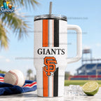 Giants Baseball Travel Mug With Handle Tumbler