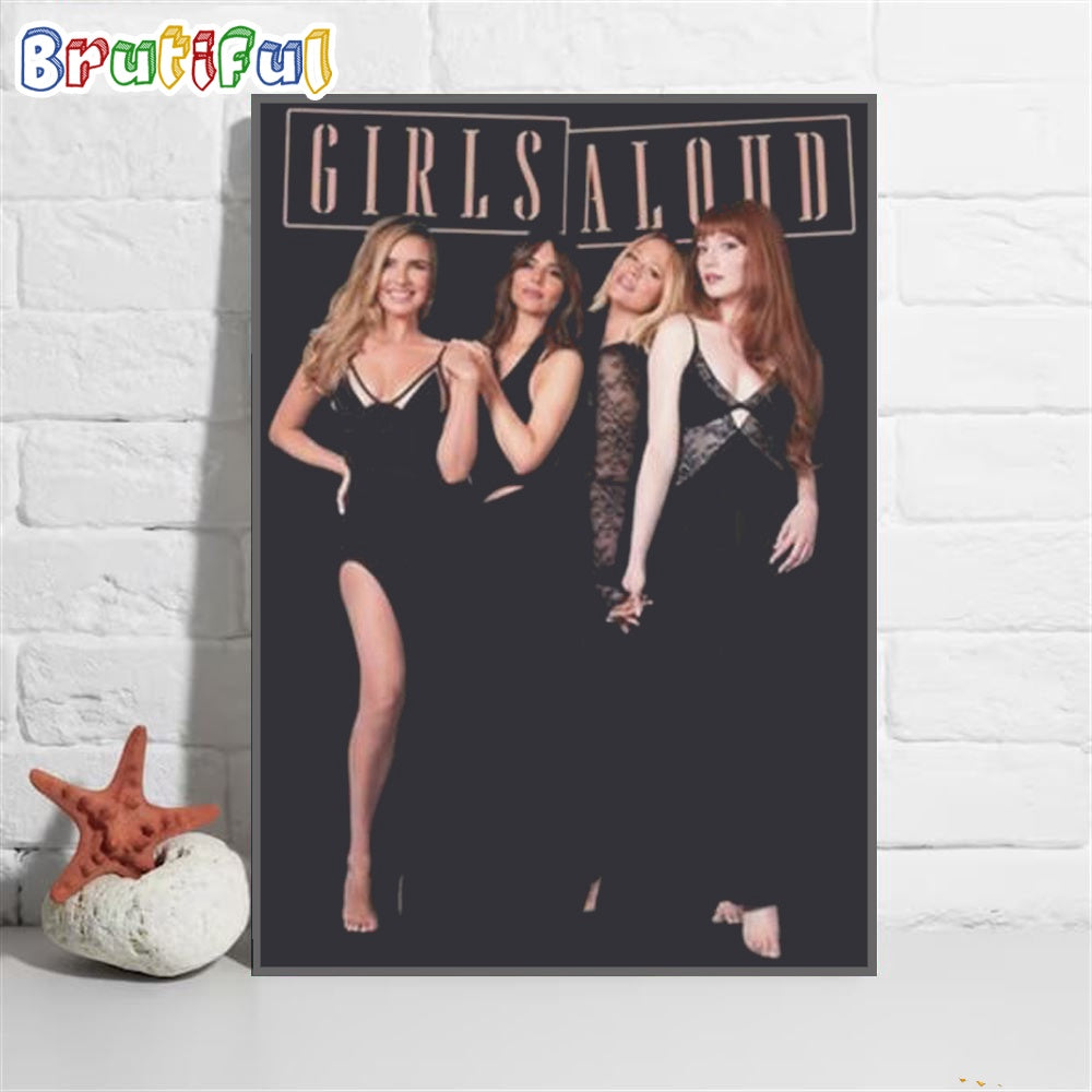 Girls Aloud Arena Tour 2024 Wall Art Poster Canvas