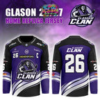 Glasgow Clan EIHL Season 2026-2027 Personalized Hockey Jersey