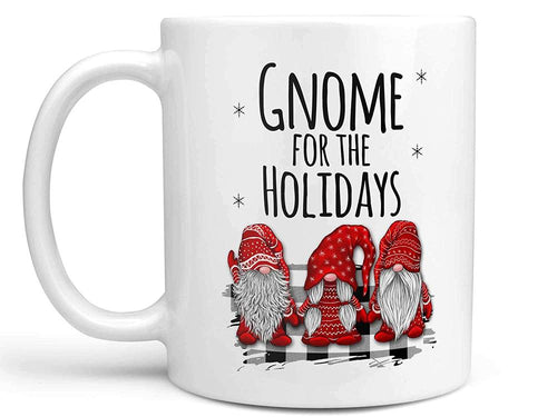Gnome for the Holidays Christmas Coffee Mug, Christmas Coffee Cup with Gnomes