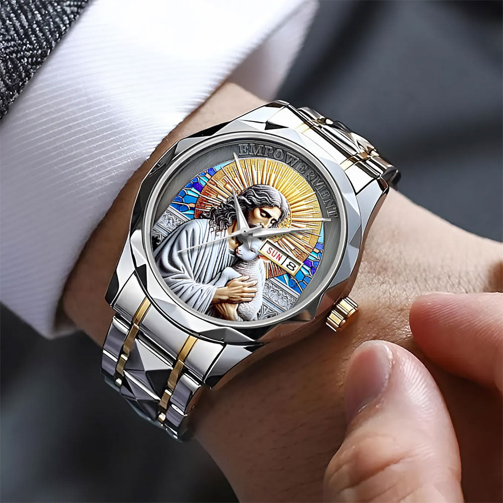 God Is Good Alloy Luxury Quartz Watch – TANTN 14668