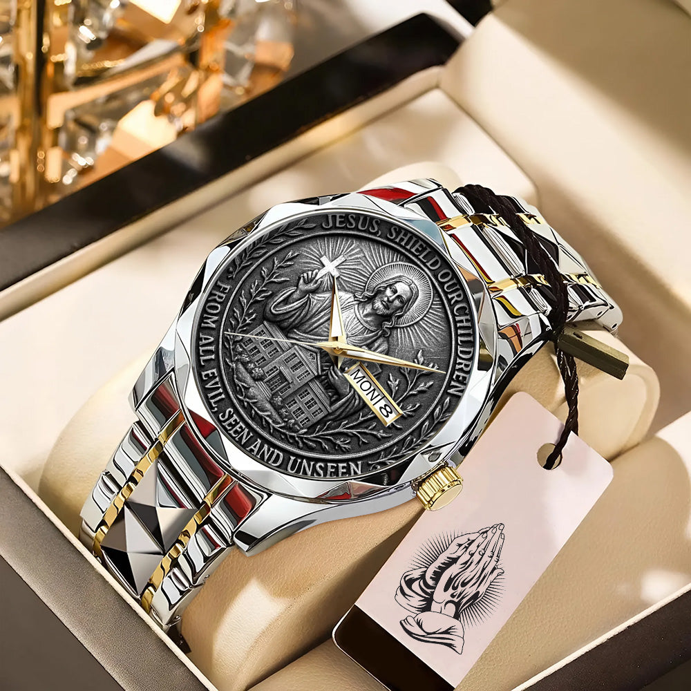 God Is Good Alloy Luxury Quartz Watch – TANTN 14807