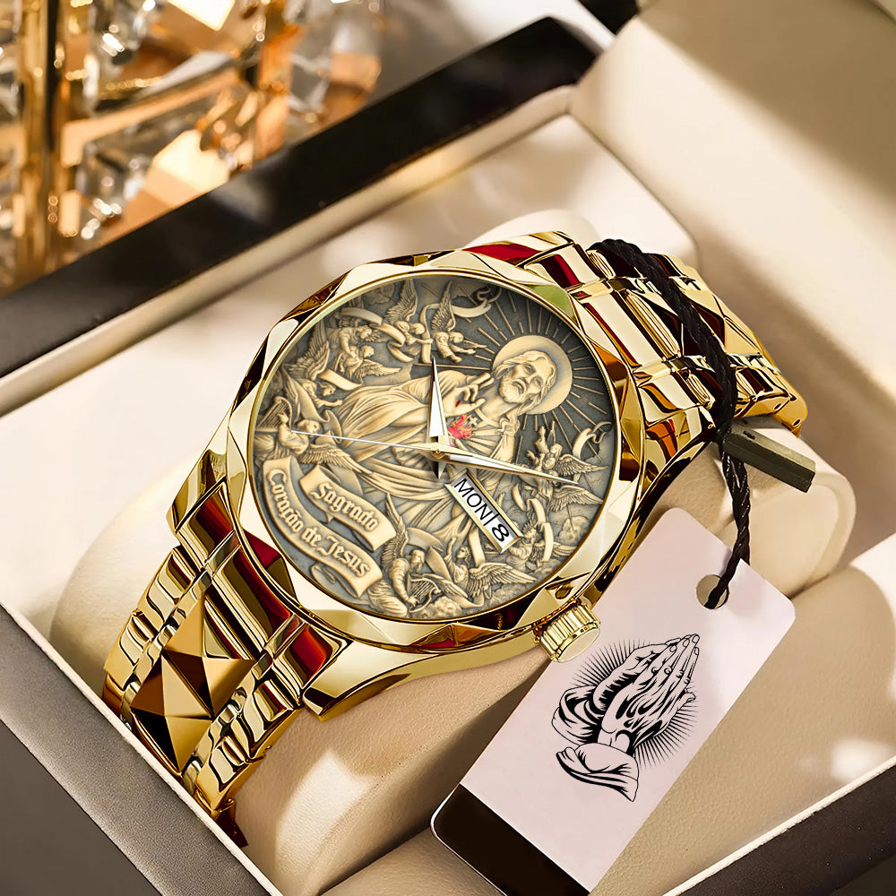 God Is Good Alloy Luxury Quartz Watch – TANTN 15183