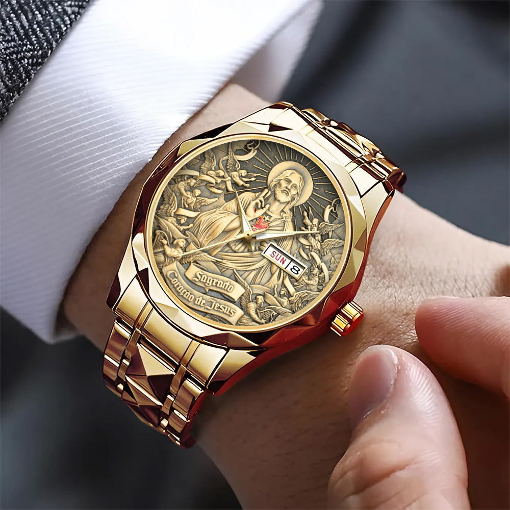 God Is Good Alloy Luxury Quartz Watch – TANTN 15183