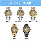 God Is Good Alloy Luxury Quartz Watch – TANTN 15183
