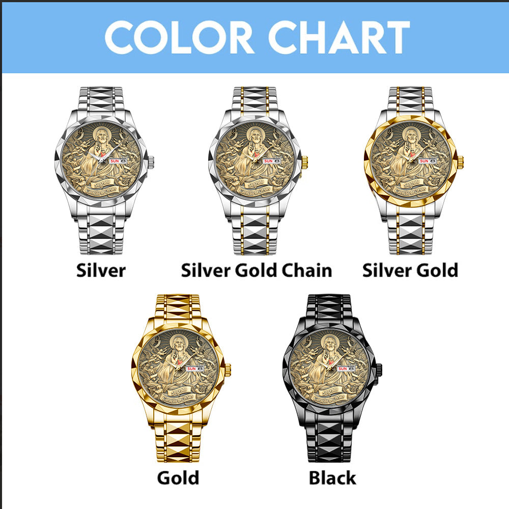 God Is Good Alloy Luxury Quartz Watch – TANTN 15183