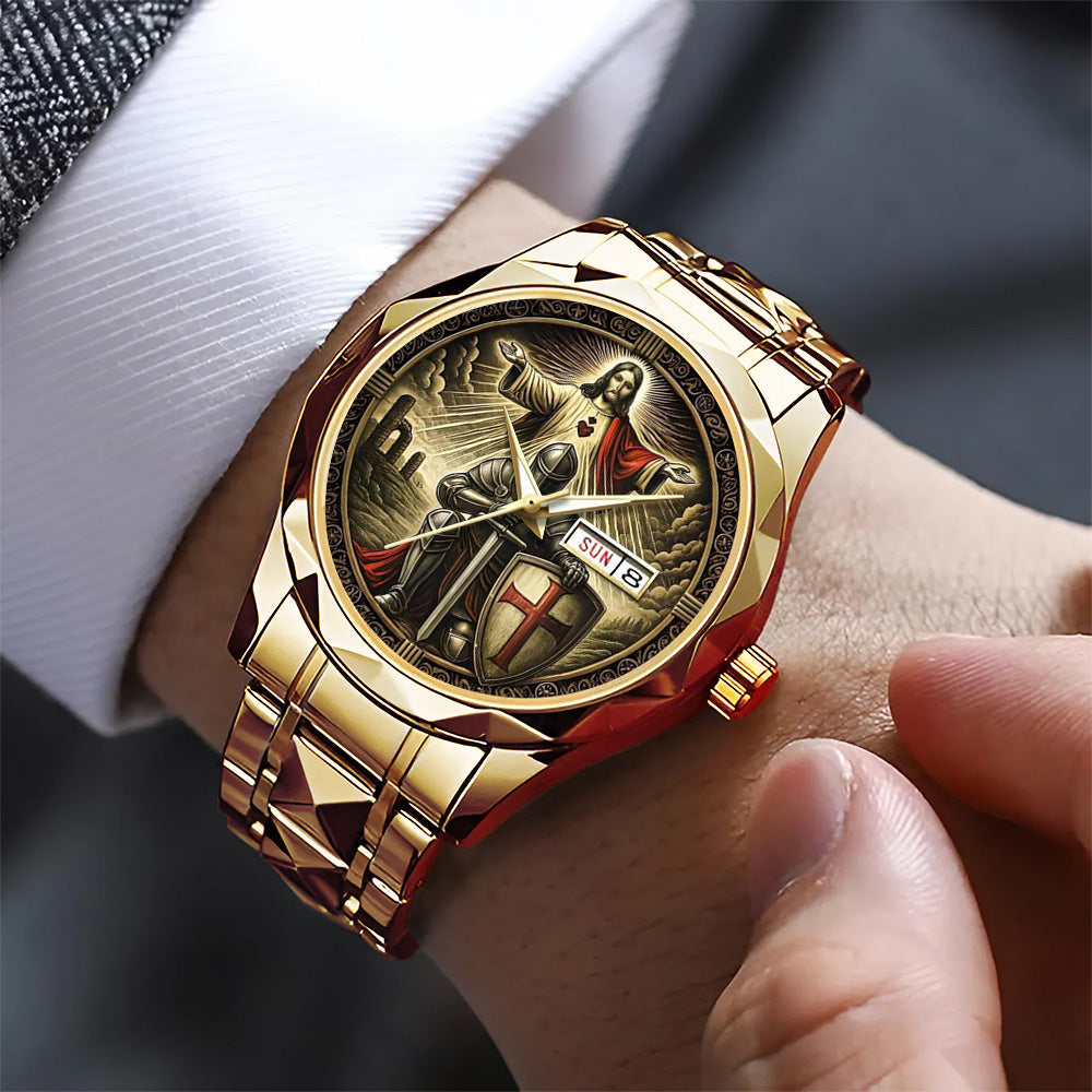 God Is Good Alloy Luxury Quartz Watch – TANTN 15328