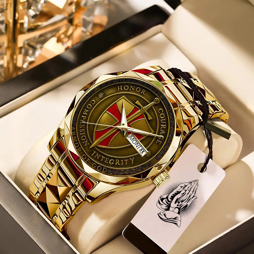 God Is Good Alloy Luxury Quartz Watch – TANTN 15329