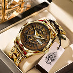 God Is Good Alloy Luxury Quartz Watch – TANTN15385